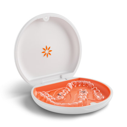 Invisalign Aligners Case White