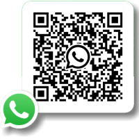 Whatsapp QR Code weiss
